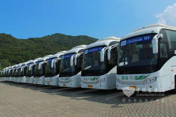 纯电动汽车首次助力中国杯帆船赛