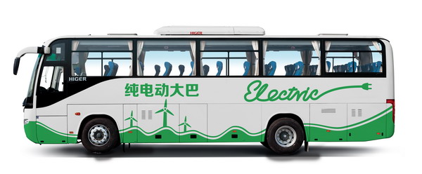 海格KLQ61O9TAEV1纯电动大巴