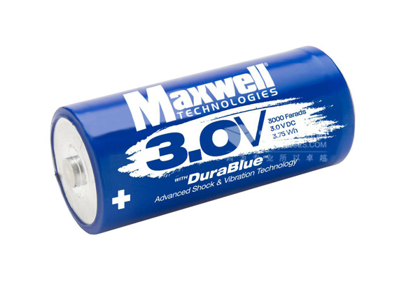 Maxwell全新3V超级电容器单体