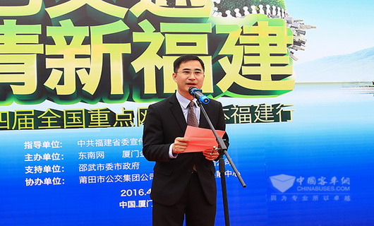 彭东庆：金旅对2016年新能源客车市场充满信心  