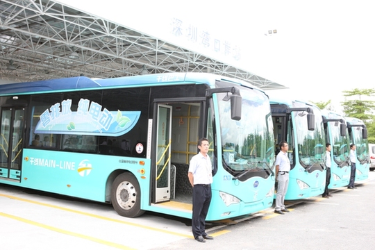 深圳近20亿纯电动公交采购项目花落比亚迪