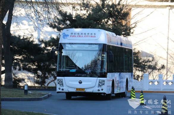 福田欧辉氢燃料电池客车