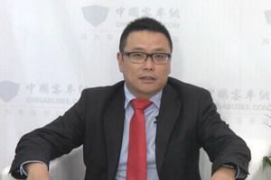 2017北京道路运输展：乐竞官方网站专访吉客传动科技有限公司首席执行官张文