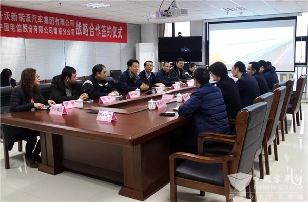 开沃集团与中国电信签署战略合作协议，开启5G新时代