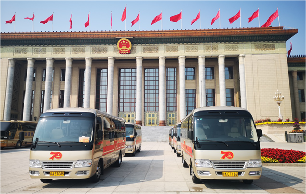 光荣使命！超2000辆宇通客车服务国之庆典
