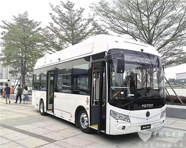 彰显“氢”魂气魄！看福田欧辉氢燃料电池客车的佛山风采