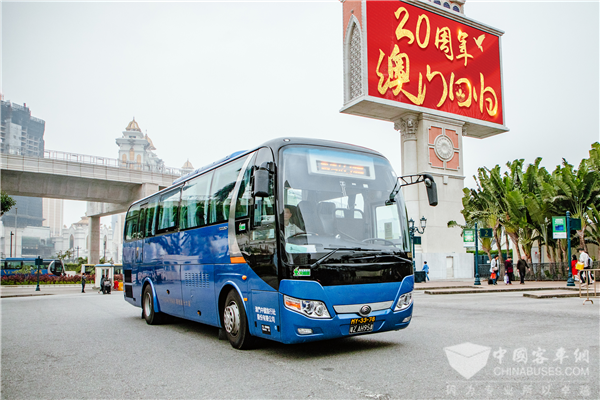澳门回归20周年庆典 宇通客车实力护航 以高品质为祖国献礼