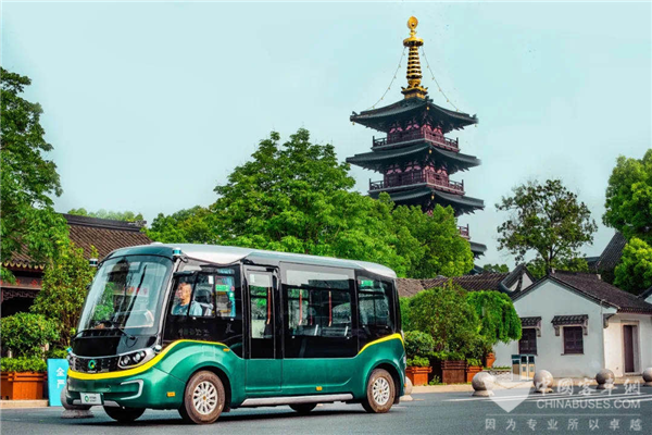 开启智能化城市“微循环”交通时代 金旅星辰苏州上路啦！
