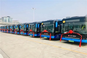 88台！首批全新比亚迪纯电动客车B10投运深圳