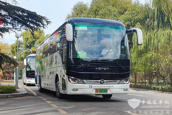 福田欧辉客车 一带一路 国际合作 高峰论坛 护航盛会