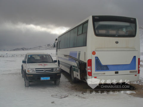 宇通军车外出服务