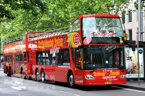 安凯双层巴士在澳大利亚