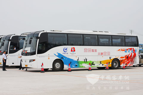 虎跃携手西沃客车圆满服务十二届全运会