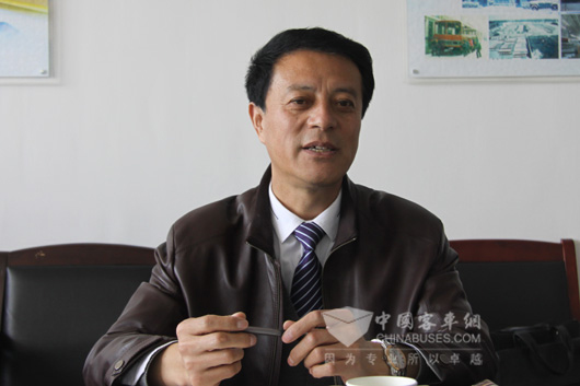 中通客车总经理孙庆民