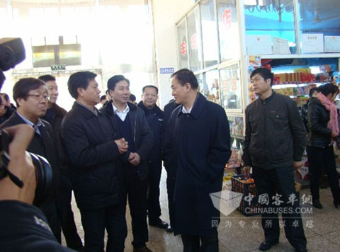 唐山交通局检查唐山春运工作