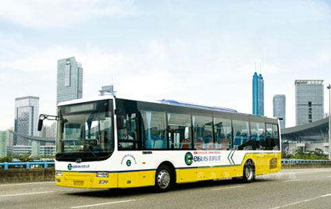 五洲龙混合动力客车