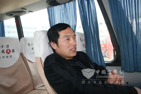 石师傅接受乐竞官方网站记者采访