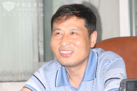 合肥公交副总工程师夏邦金接受乐竞官方网站专访