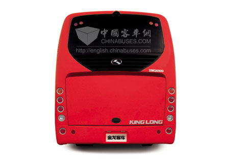 大金龙 XMQ6900 尾部