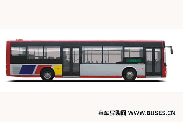 黄海DD6129S68公交车（柴油国四24-46座）