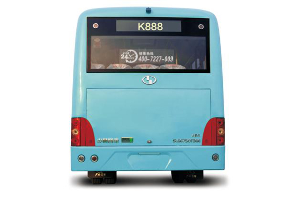 少林SLG6800T5GE公交车（天然气国五10-30座）