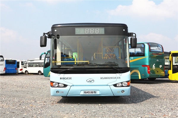 海格KLQ6129GAC5公交车（天然气国五24-47座）