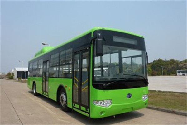 百路佳JXK6105BPHEVN公交车（天然气/电混动国五24-40座）