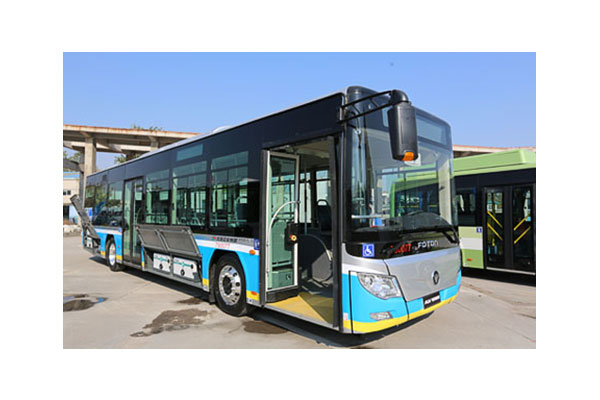 福田欧辉BJ6105C6MCD公交车（天然气国五19-41座）