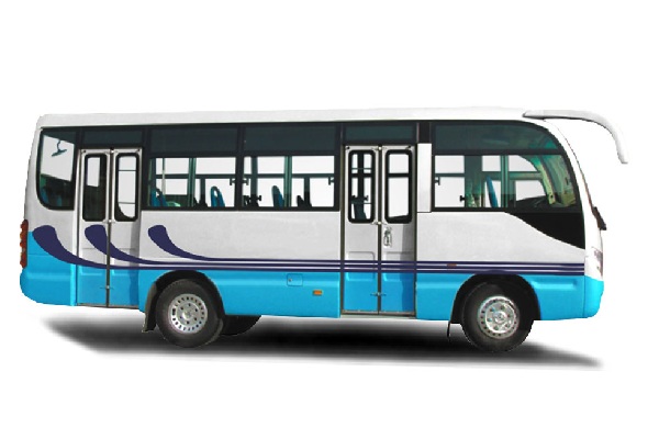 东风超龙EQ6660CTV公交车（柴油国五10-24座）
