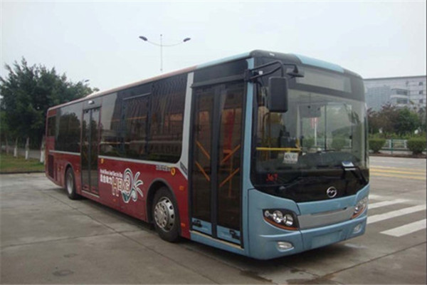 五洲龙FDG6123NG5-2公交车（天然气国五10-44座）