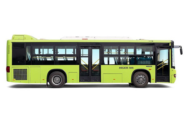 海格KLQ6109GAHEVC5K插电式公交车（天然气/电混动国五24-39座）