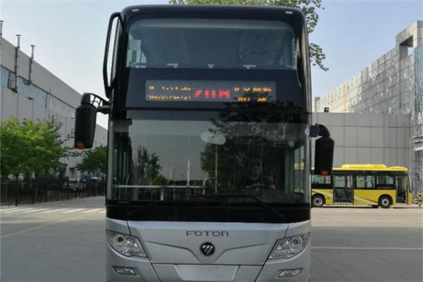 福田欧辉BJ6128C8BJD双层公交车（柴油国五38-68座）