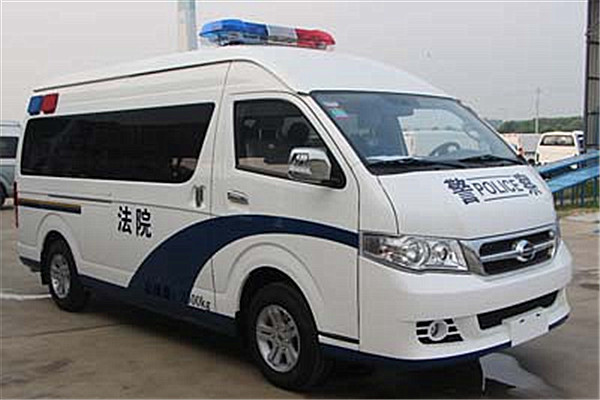 海格KLQ5030XQCQ5囚车（汽油国五3-14座）