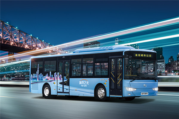 金龙XMQ6119AGCHEVN54公交车（天然气/电混动国五10-46座）
