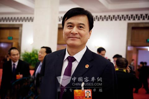 全国人大代表、江淮汽车董事长安进
